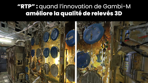 Gambi-M innove et amméliore les relevés 3D avec son algorithme RTP