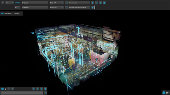 EXPLOITATION : avec V-Isite, filtrez et analysez les équipements dans votre Réplique Virtuelle